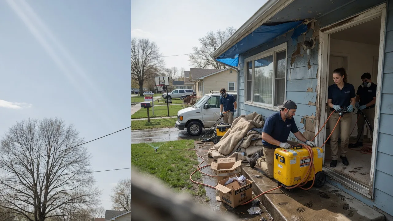 Basement Flood Cleanup in Lenox, IA near me